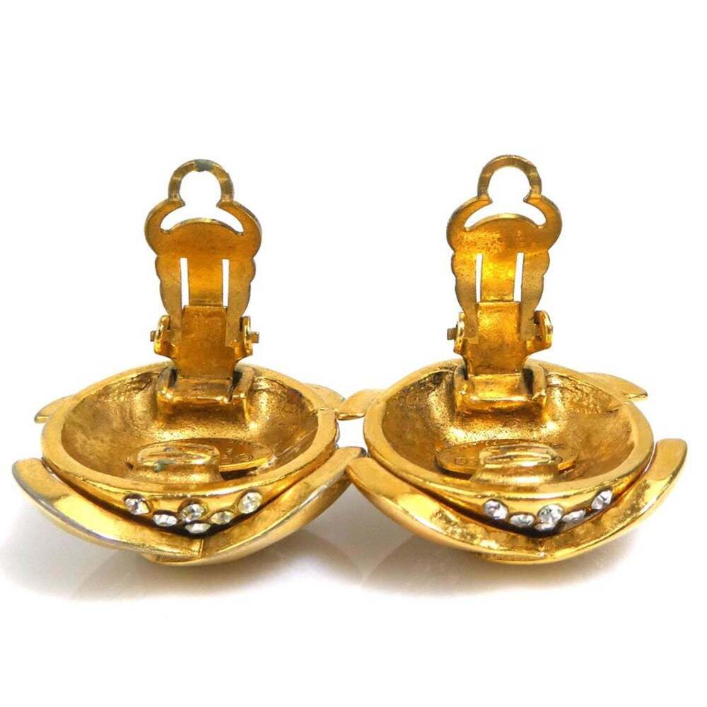 CHANEL Logo Earrings - Picture 6 of 9
